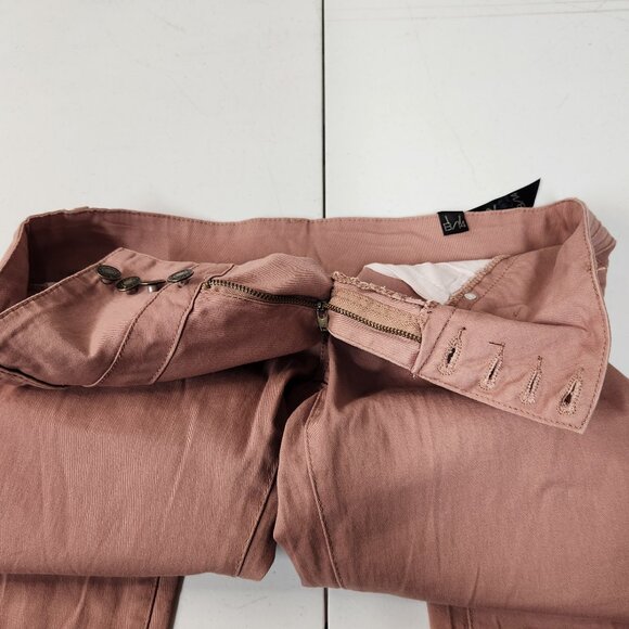 Silver Crush Womens Size 13/14 Pink Skinny Pants - Picture 4 of 9